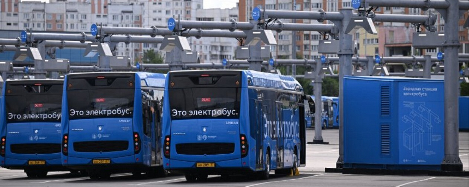 Москва получит тысячи электробусов в ближайшие годы