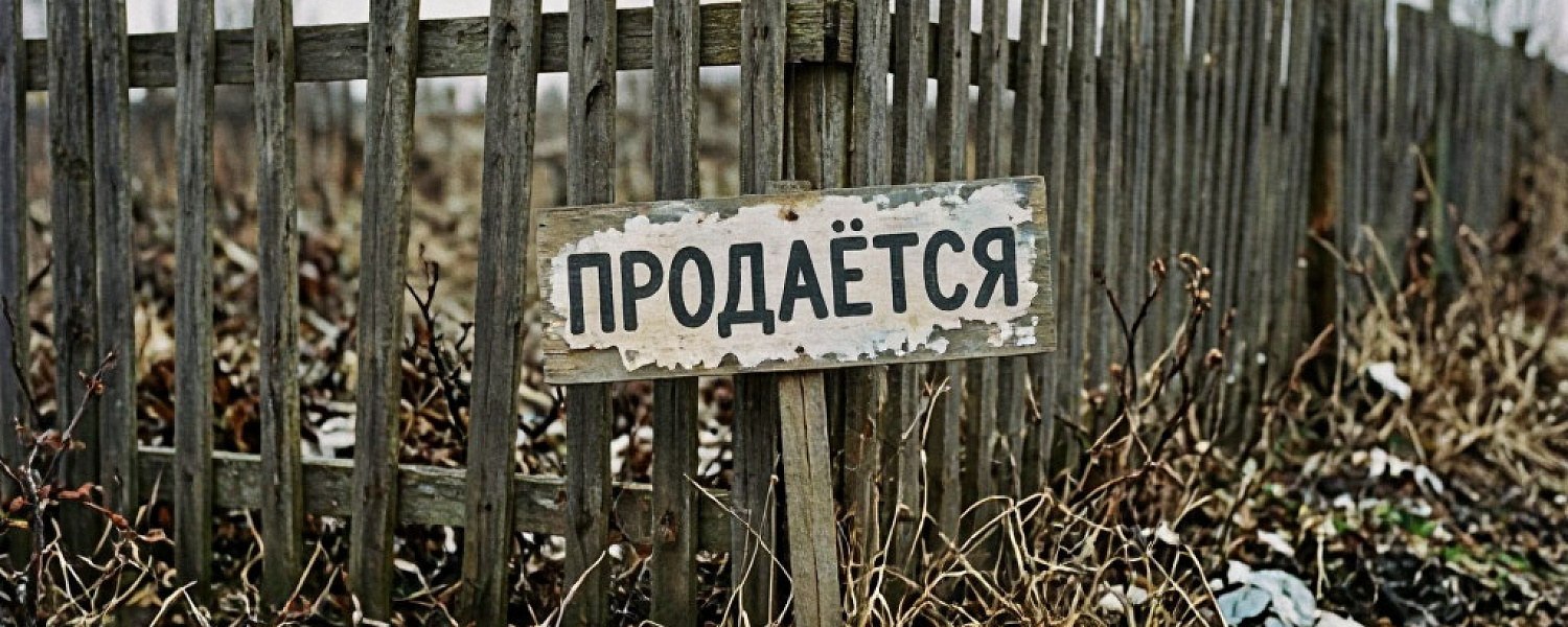В Подмосковье растёт число заброшенных участков, выставленных на продажу
